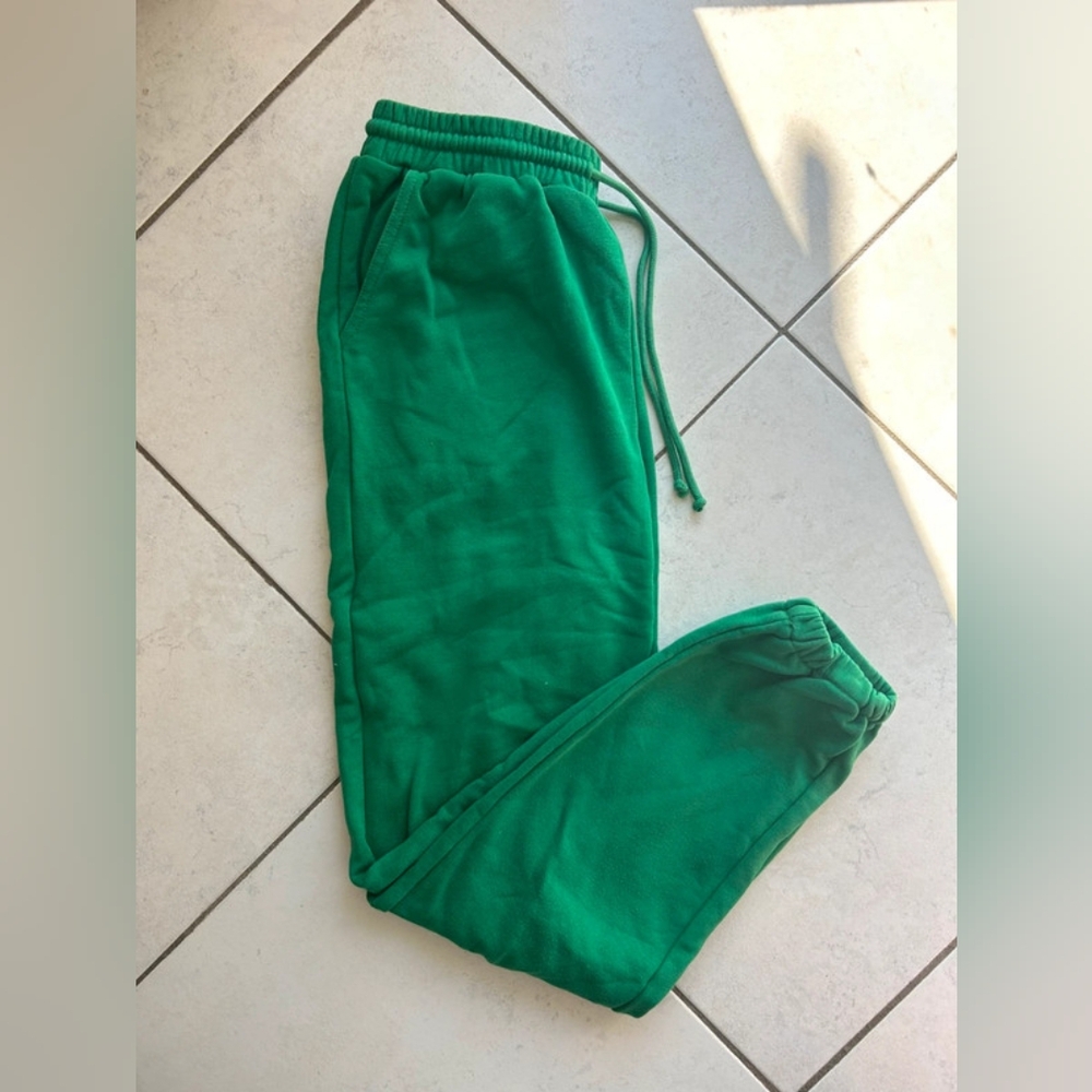 Green Jogger Sweatpants